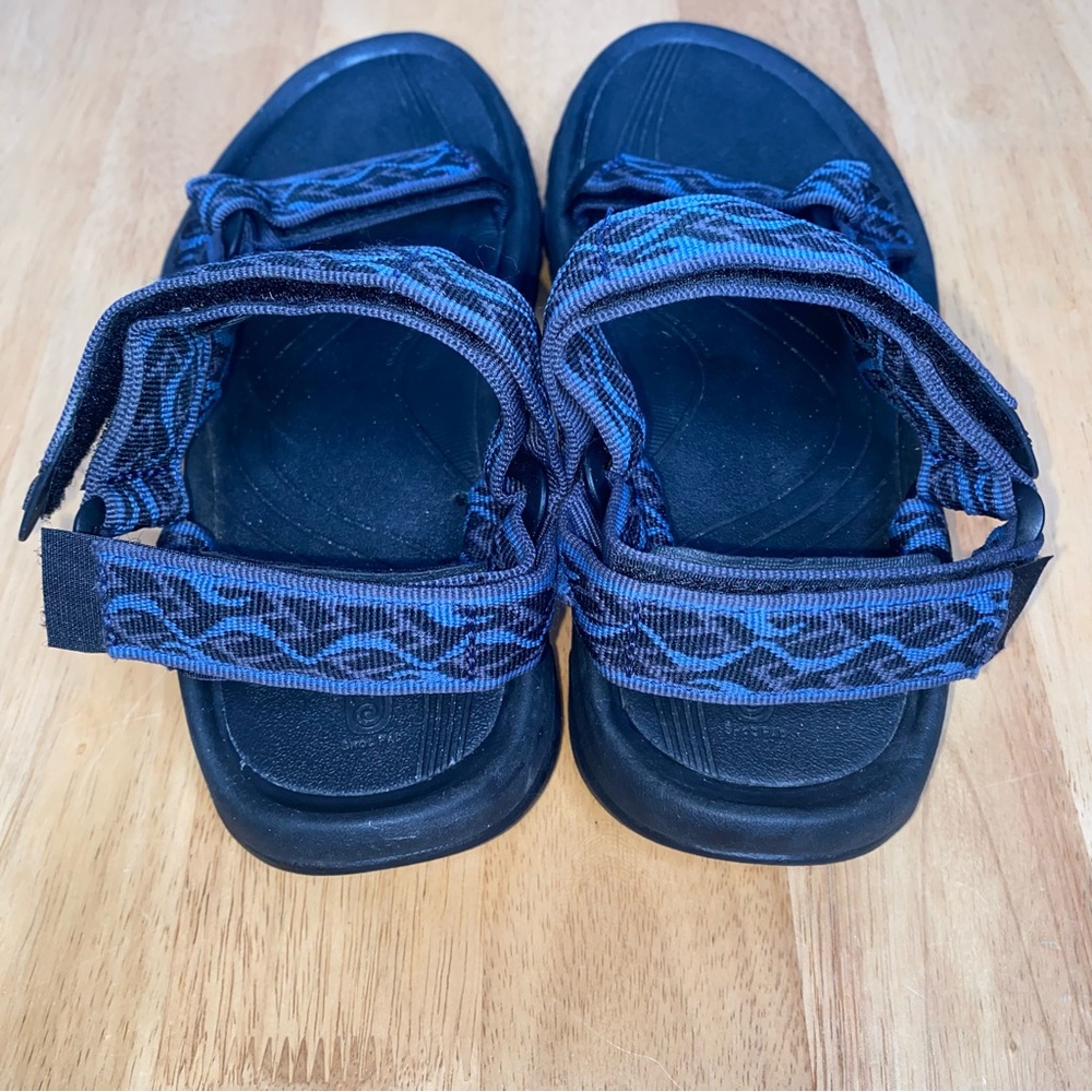 SOLD✨TEVA Hurricane Men’s Size 7 Blue Outdoor Sandals - Picture 11 of 11